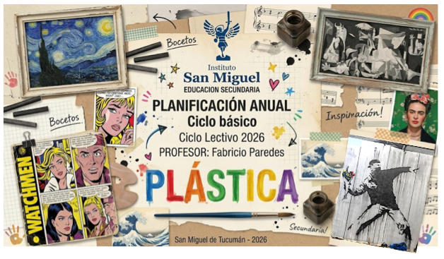 PLÁSTICA  - 3º AÑO "A"